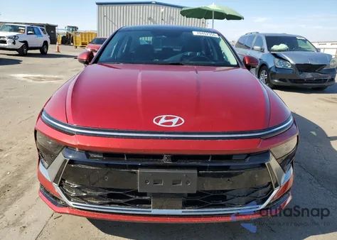 2025 Hyundai Sonata Hybrid from USA, damaged, VIN KMHL54JJ9SA115671